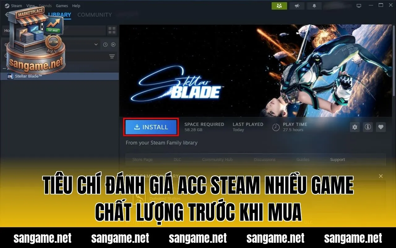Tiêu chí đánh giá acc Steam nhiều game chất lượng trước khi mua