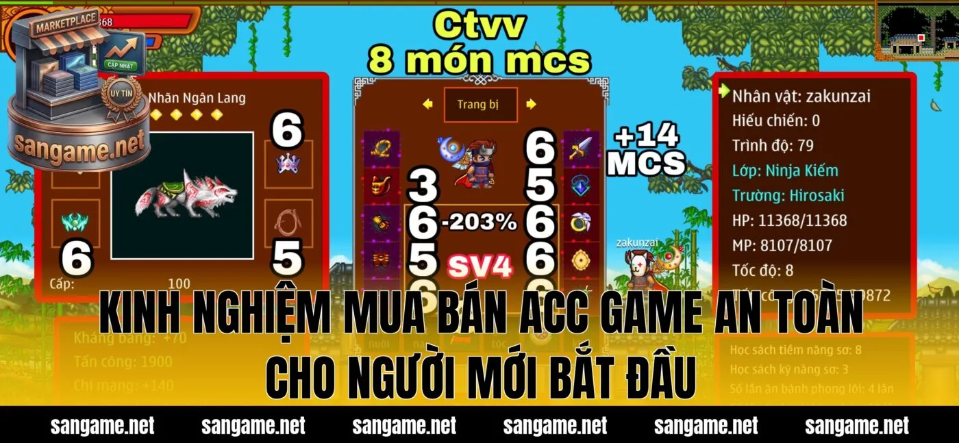 Kinh nghiệm mua bán acc game an toàn cho người mới bắt đầu