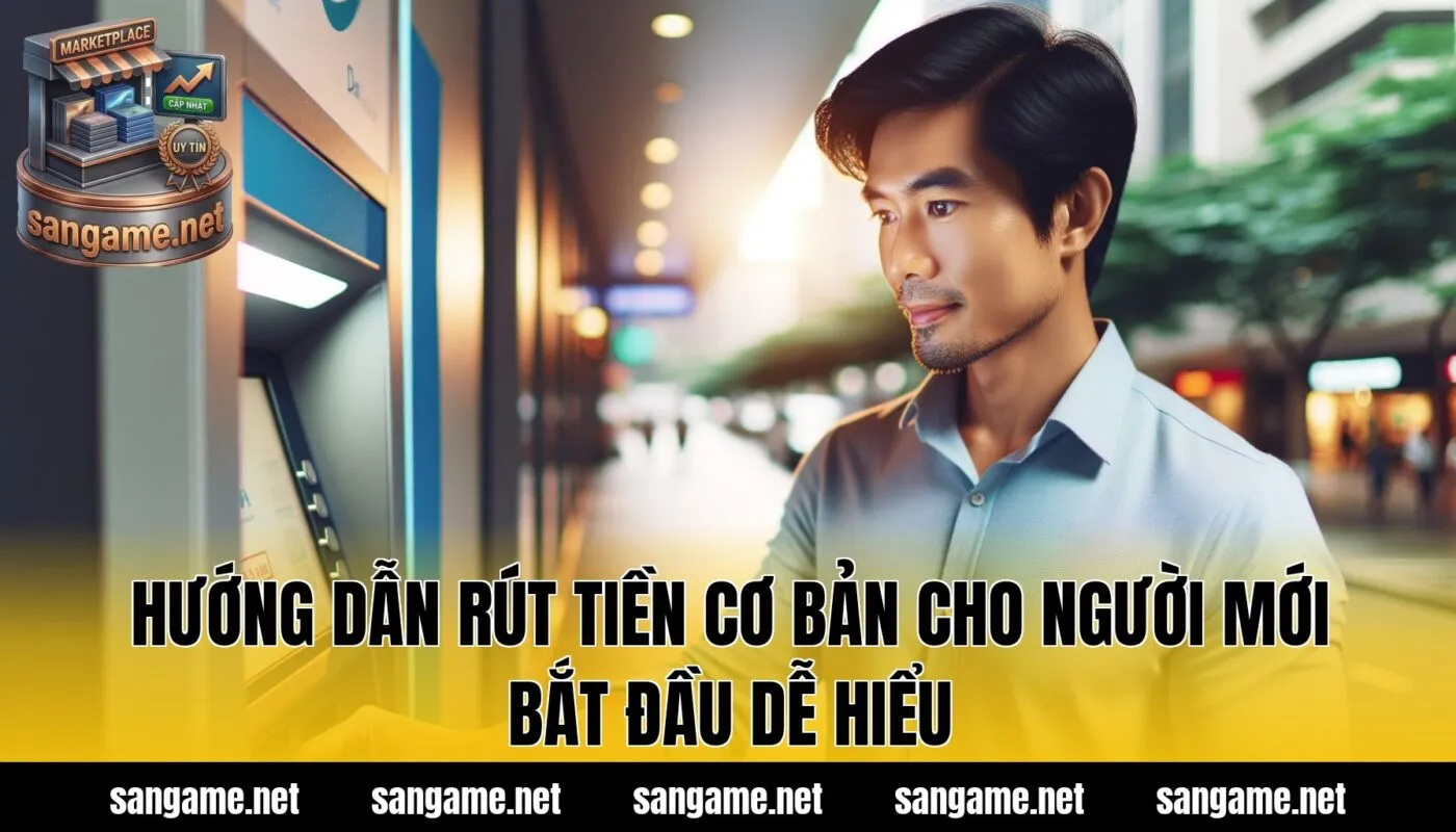 Hướng dẫn rút tiền cơ bản cho người mới bắt đầu dễ hiểu