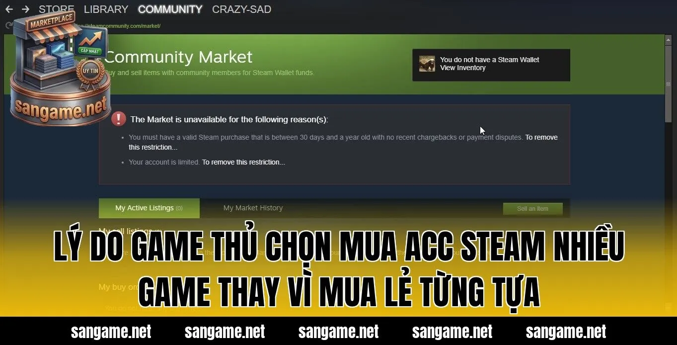 Lý do game thủ chọn mua acc Steam nhiều game thay vì mua lẻ từng tựa