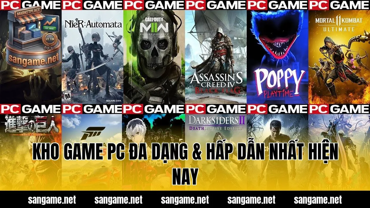 Kho Game PC Đa Dạng & Hấp Dẫn Nhất Hiện Nay